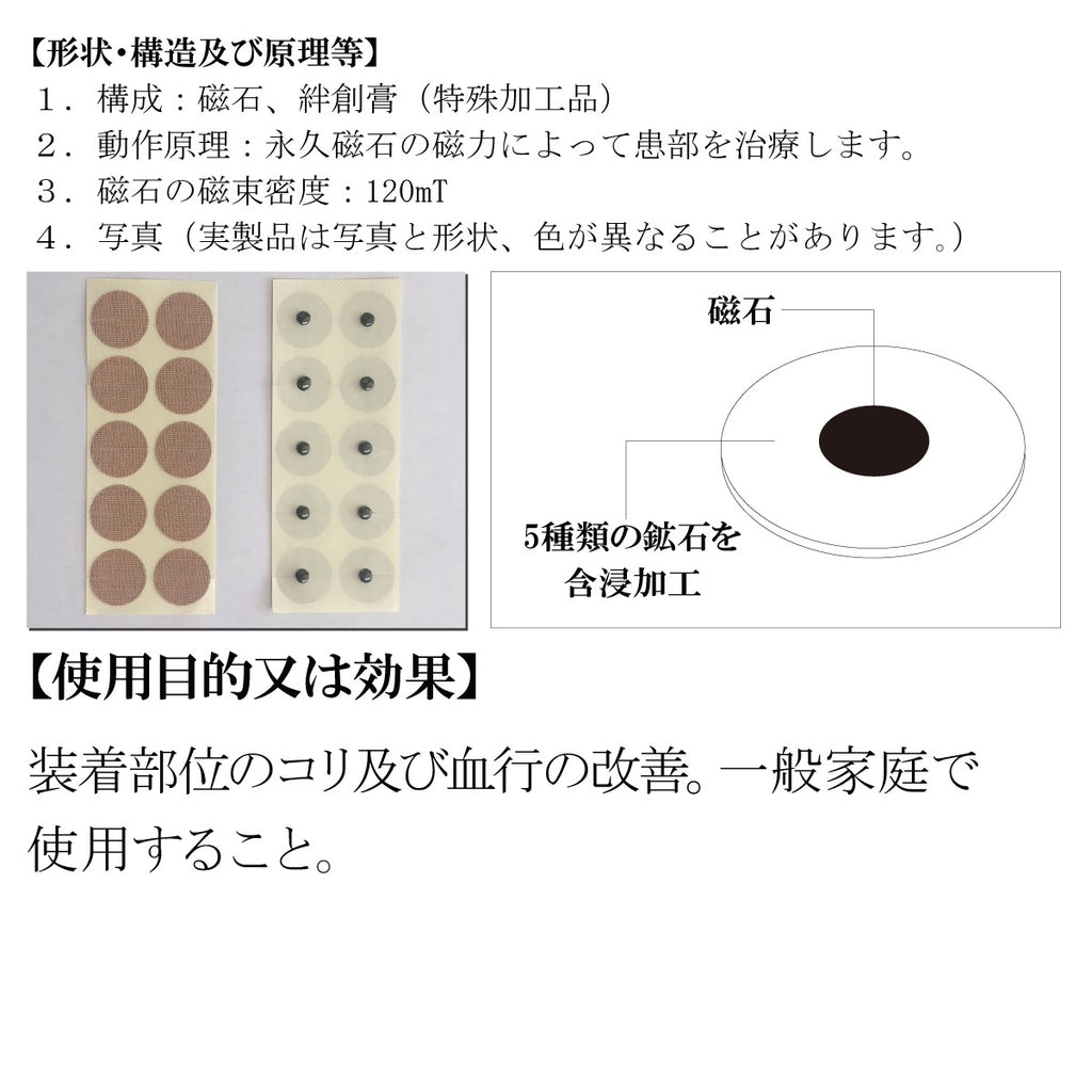 期間限定 特別価格 管理医療機器 プラズマグパッチ 体感お試しセット (送料無料) ※お一人様一回限り